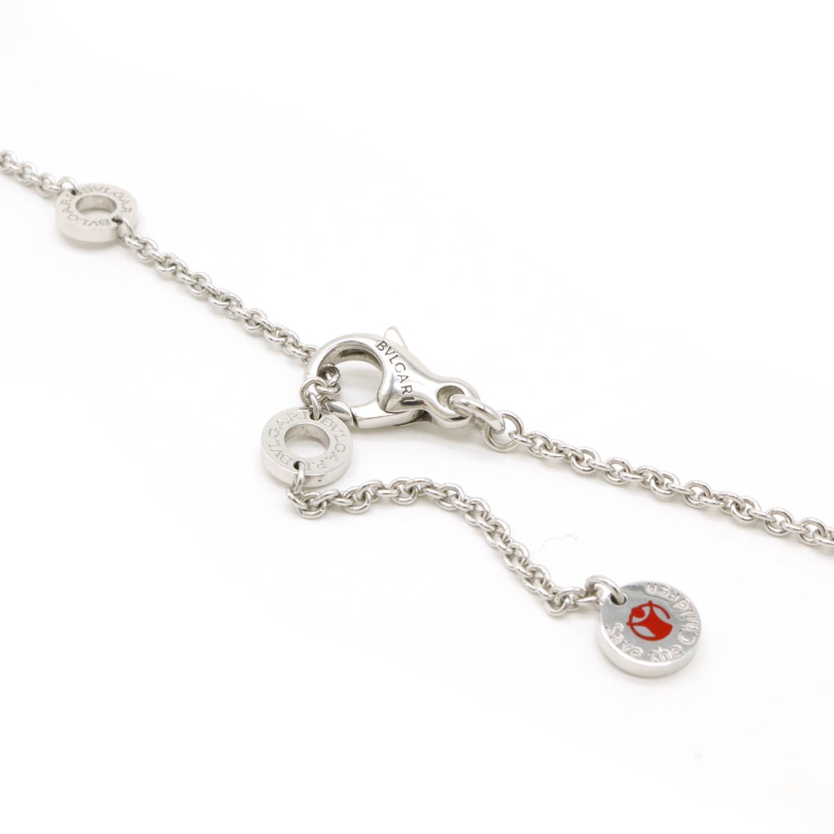 ブルガリブルガリ セーブザチルドレン ネックレス ペンダント SV925 シルバー オニキス ルビー 35691 ブルガリブルガリ セーブザチルドレン ネックレス ペンダント SV925 シルバー オニキス ルビー 35691