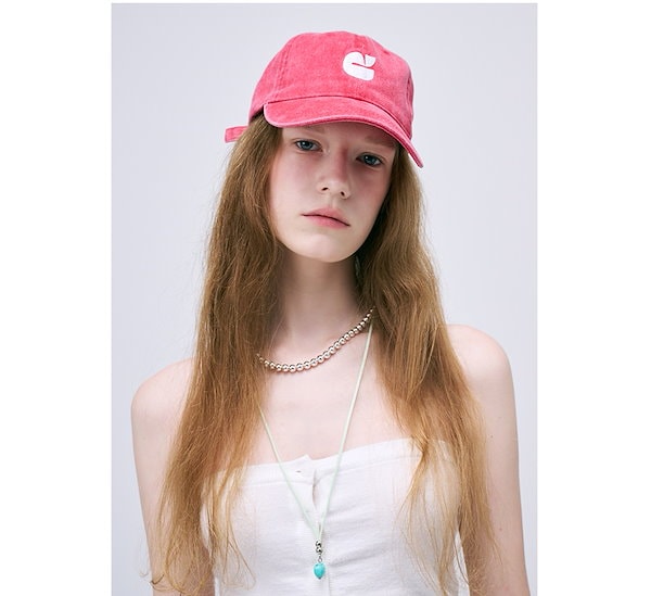 Qoo10] CARLYN New Logo Washed Cap