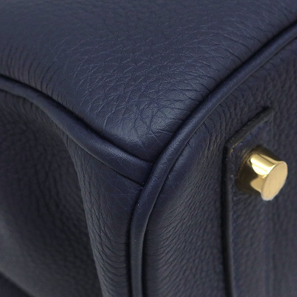 エルメス HERMES ハンドバッグ バーキン30 トゴ ブルーニュイ ゴールド金具 紺 Z刻印 【箱】【中古】 エルメス HERMES ハンドバッグ バーキン30 トゴ ブルーニュイ ゴールド金具 紺 Z刻印 【箱】【中古】