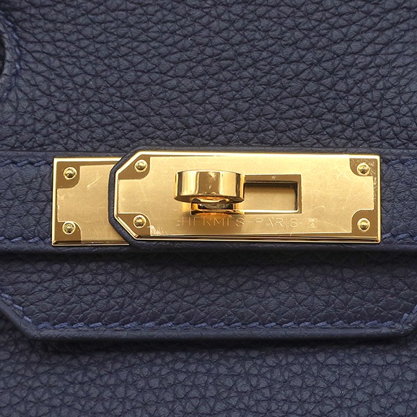 エルメス HERMES ハンドバッグ バーキン30 トゴ ブルーニュイ ゴールド金具 紺 Z刻印 【箱】【中古】 エルメス HERMES ハンドバッグ バーキン30 トゴ ブルーニュイ ゴールド金具 紺 Z刻印 【箱】【中古】