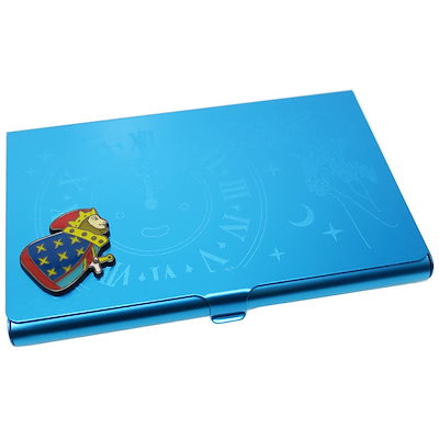 希少　ジブリ 耳をすませば　ブルー　メタルカードケース　新品　絶版 Qoo10] スタジオジブリ 耳をすませば 名刺入れ メタルカードケー