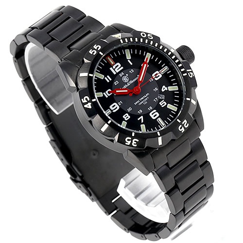 [送料無料] [正規品] スミス＆ウェッソン Smith Wesson スイス トリチウム ミリタリー腕時計 EMISSARY WATCH BLACK SWISS TRITIUM SWW-88-B