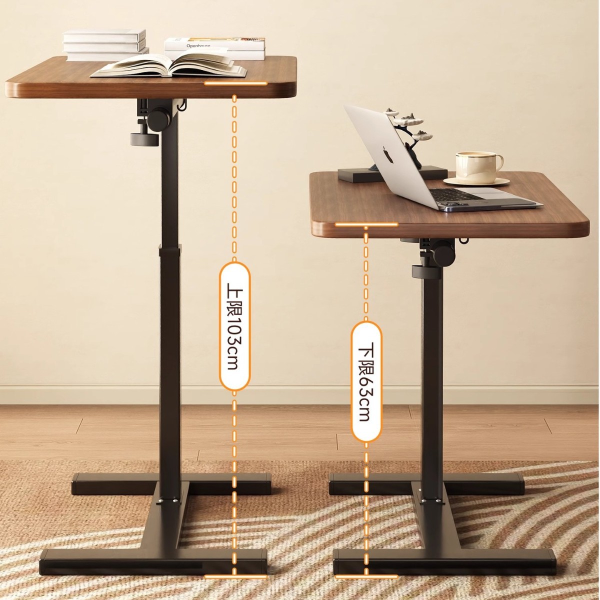 ベッドサイドテーブル可動式リフトコンピューターデスクベッドルーム折りたたみデスクシンプルな学生ライティングデスク ベッドサイドテーブル可動式リフトコンピューターデスクベッドルーム折りたたみデスクシンプルな学生ライティングデスク