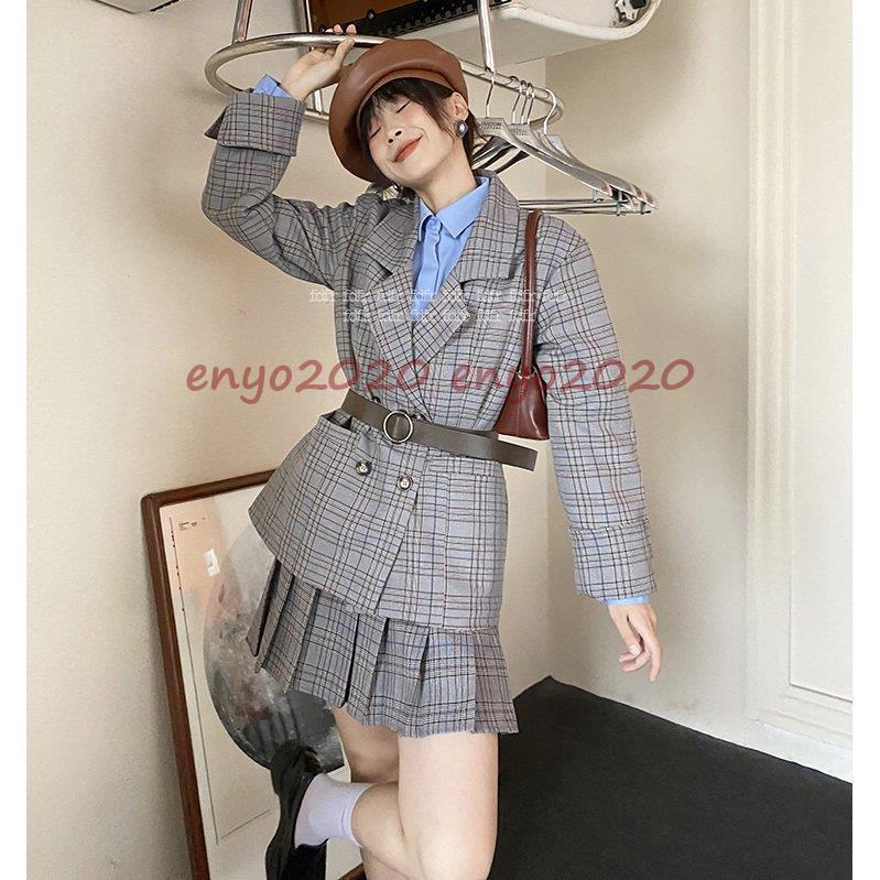 卒業式 入学式 スーツ 女の子 女子 高校生 フォーマルスーツ 中学生 レデイース コート ジャケット スカート セット 卒服 チェック柄 M L 発表会 入学式 卒業式 入学式 スーツ 女の子 女子 高校生 フォーマルスーツ 中学生 レデイース コート ジャケット スカート セット 卒服 チェック柄 M L 発表会 入学式