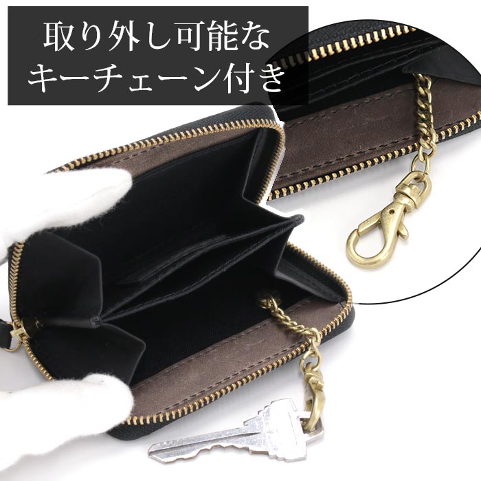 クリード 財布 Creed UDUK ウドゥク コ 小銭入れ ラウンドファスナー コンパクト カード入れ キーケース ウォレット レザー 牛革 サブ財布 財布 ビジネス 312C945
