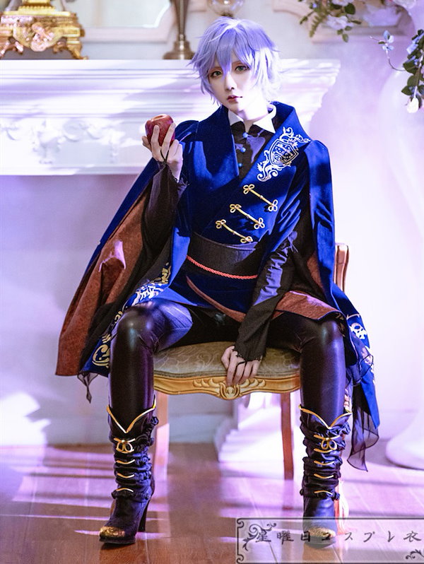 ツイステッドワンダーランド　 ポムフィオーレ寮 エペル・フェルミエ コスプレ M Qoo10] ツイステ ポムフィオーレ寮 エペル フェ