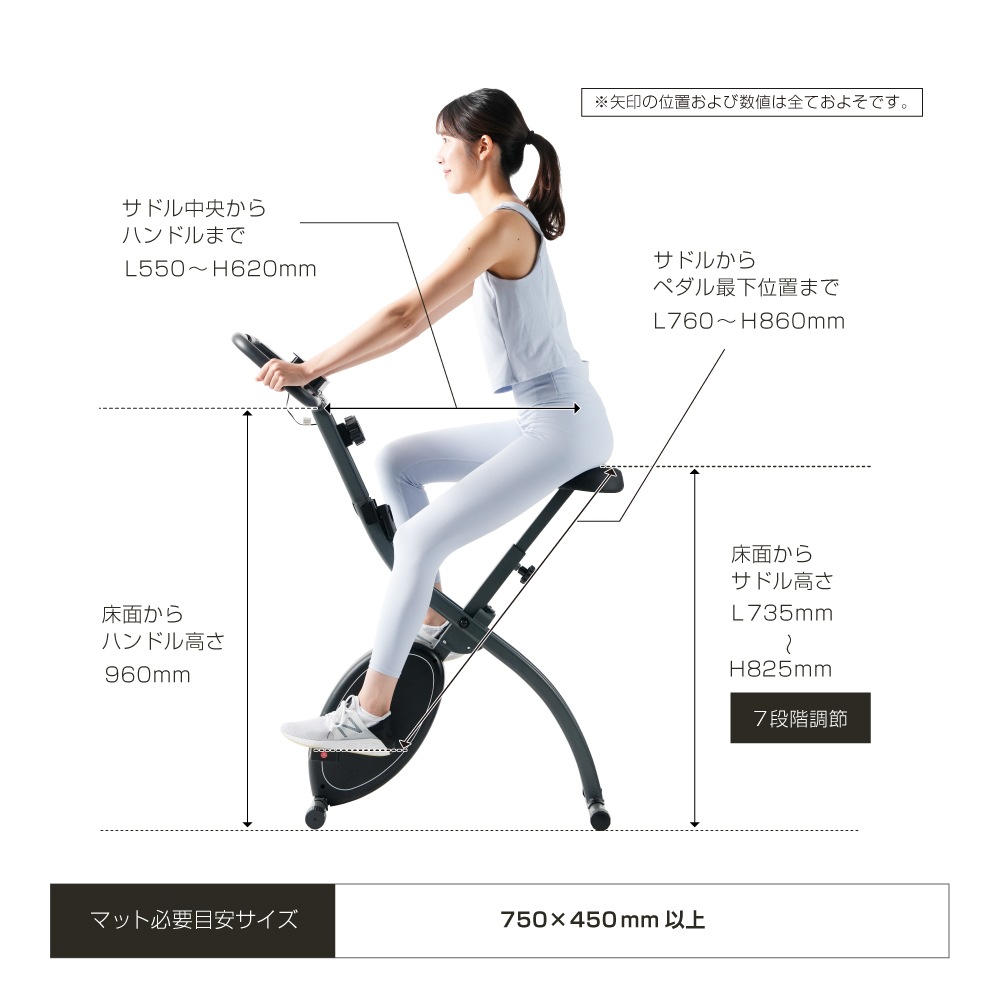 フィットネスバイク クロスバイク AFBX4724 直営店限定品