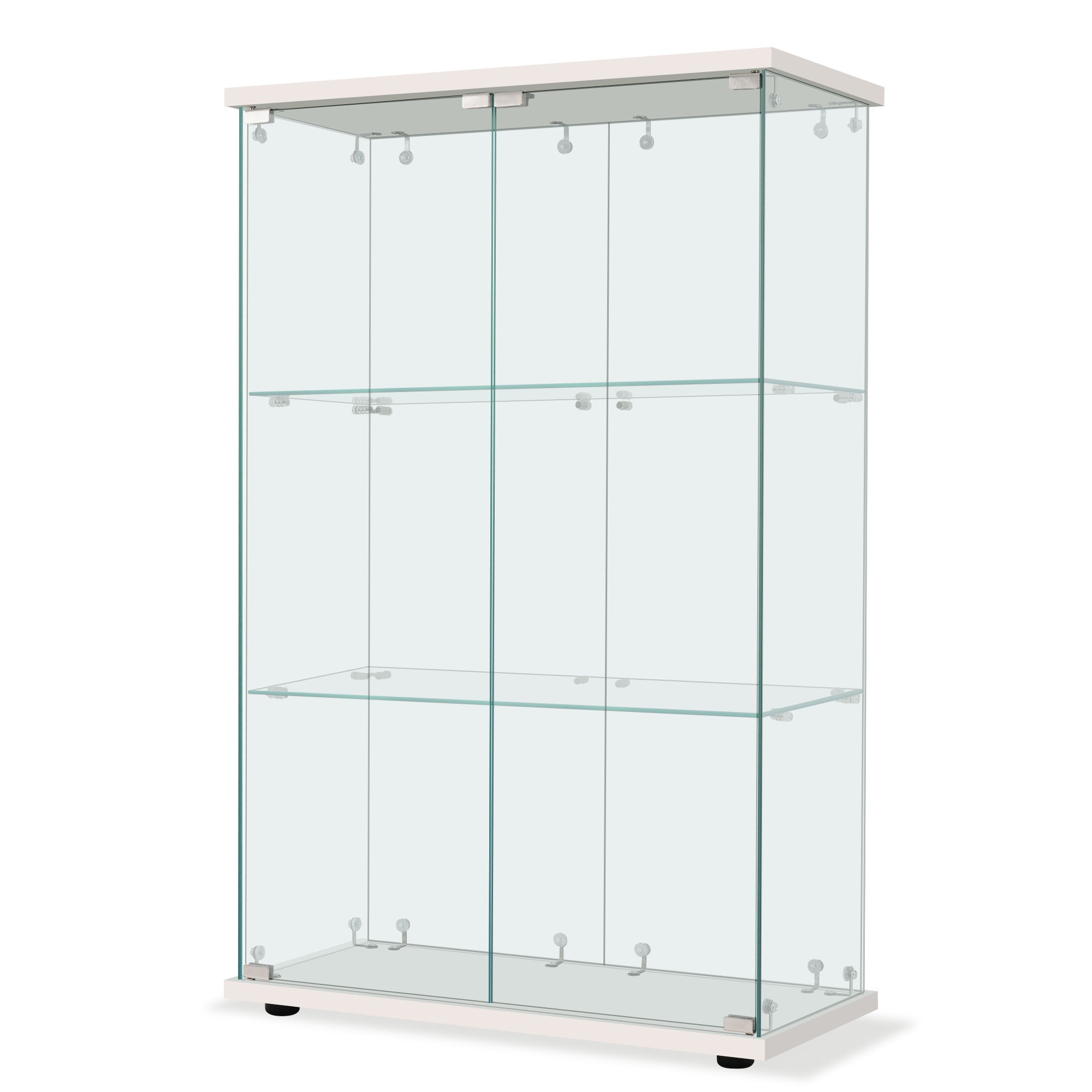 コレクションケース 両扉 大型 ワイドタイプ 強化ガラスディスプレイキャビネット コレクションケース 両扉タイプ 大型 ワイドタイプ ガラスディスプレイ