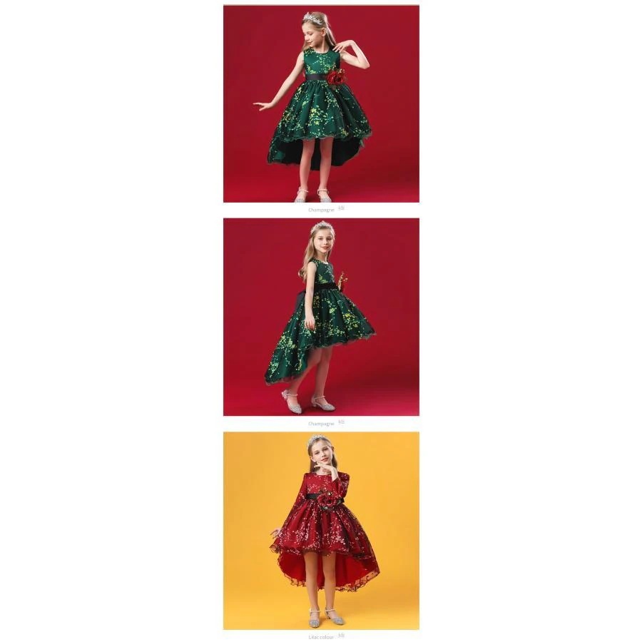 ドレスコンクールセレモニードレス キッズフォーマル キッズワンピース 子どもドレスフォーマルピアノ発表会ドレス 結婚式 【Primepic】【急速出荷】子供ドレスピアノ発表会