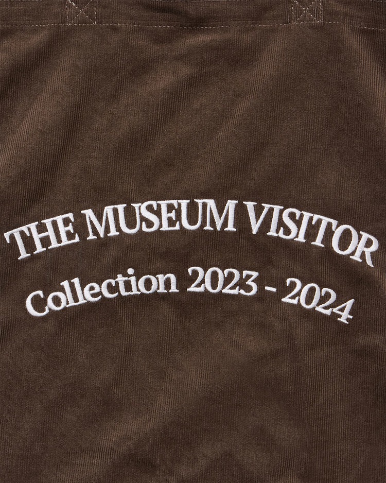 THE MUSEUM VISITOR★COLLECTION 2023-2024 CORDUROY ECO BAG THE MUSEUM VISTIOR 2023-2024 CORDUROY ECO BAG MY1505