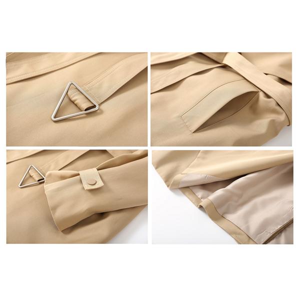 大人の魅力 トレンチコート ロングコート レディース アウター トレンチ スプリングコート ロングジャケット おしゃれ アウター ジャケット OL 通勤 着痩せ