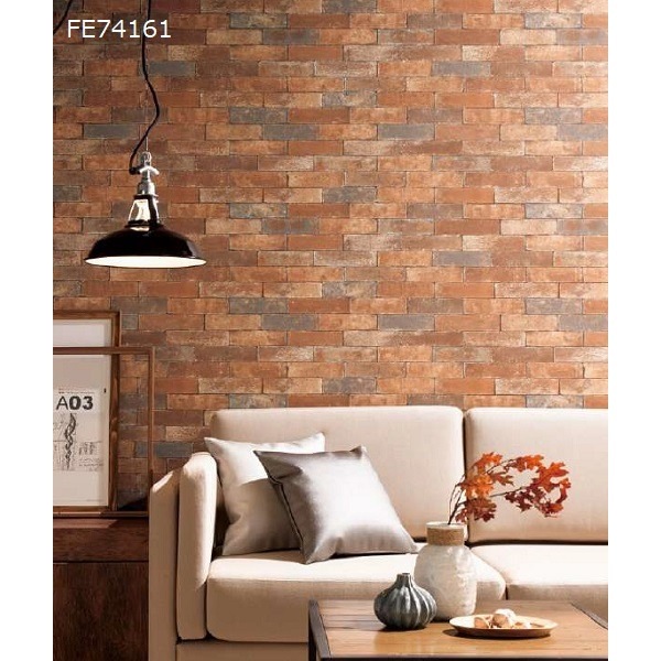 レンガ調 のり無し壁紙 サンゲツ FE74161 93cm巾 20m巻