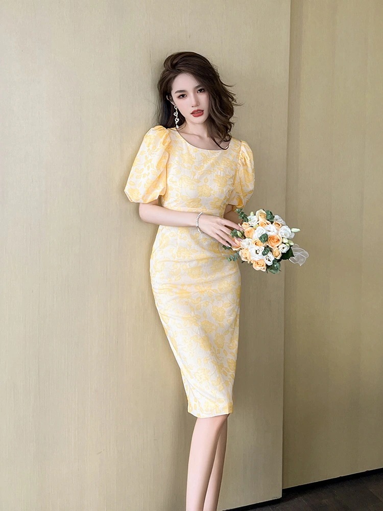 【限时折扣】JY上品 フリル スリム ワンピース イェロー ドレス パーティー キャバ 着痩せ 大人 お呼ばれ 同窓会 披露宴 卒業式 結婚式 ウェディング 二次会 成人式 【限时折扣】JY上品 フリル スリム ワンピース イェロー ドレス パーティー キャバ 着痩せ 大人 お呼ばれ 同窓会 披露宴 卒業式 結婚式 ウェディング 二次会 成人式