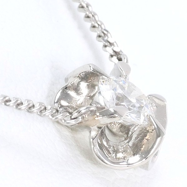 PT850 プラチナ ネックレス ダイヤ ジュエリー 中古 PT850 プラチナ ネックレス ダイヤ ジュエリー 中古