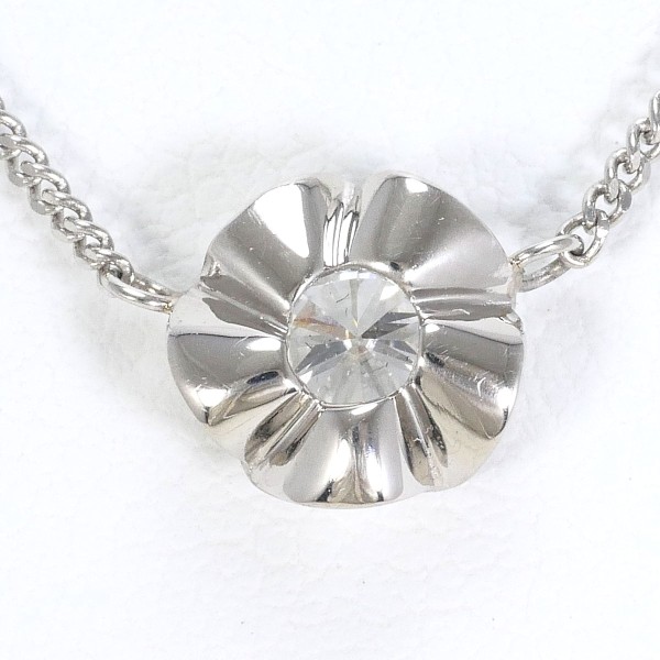 PT850 プラチナ ネックレス ダイヤ ジュエリー 中古 PT850 プラチナ ネックレス ダイヤ ジュエリー 中古