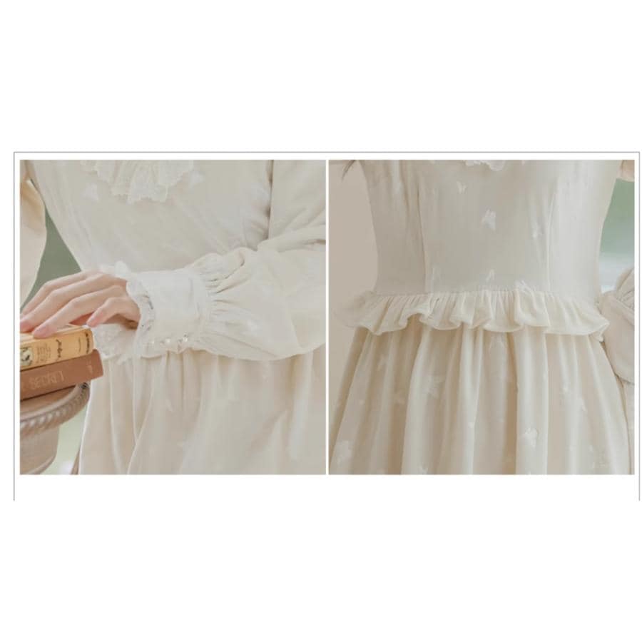 チャイナ風 ワンピース レディース チャイナ チャイナドレス チャイナボタン チャイナ服 中国風 衣装 長袖 赤 レッド 漢服 秋 大きい