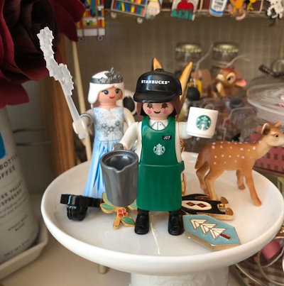 スターバックス プレイモービル フィギュア 2体セット Playmobil + Starbucks フィギュアセット 2体 - メルカリ