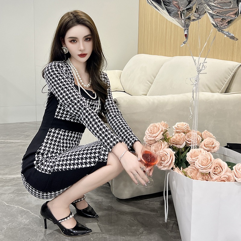 キャミワンピースワンピース ドレス パーティードレス ロングワンピース フィッシュテールワンピース 千鳥格子 スリミング セクシー 披露宴 結婚式 演奏会 ウェディング 二次会 発表会 タイトワンピー キャミワンピースワンピース ドレス パーティードレス ロングワンピース フィッシュテールワンピース 千鳥格子 スリミング セクシー 披露宴 結婚式 演奏会 ウェディング 二次会 発表会 タイトワンピー