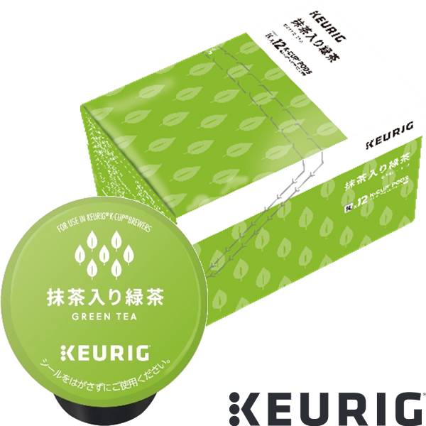 KEURIG K-Cup キューリグ ケーカップ カプセルコーヒー カップス 抹茶入り緑茶 7箱(3