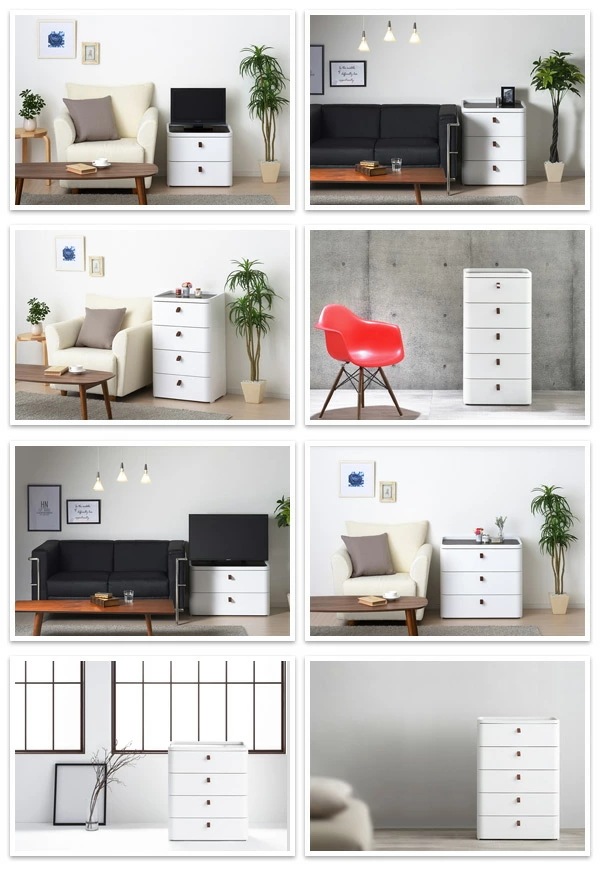 チェスト 幅72.5 ロイヤルドロア― 5段 RD-725WH/DBR アースホワイト