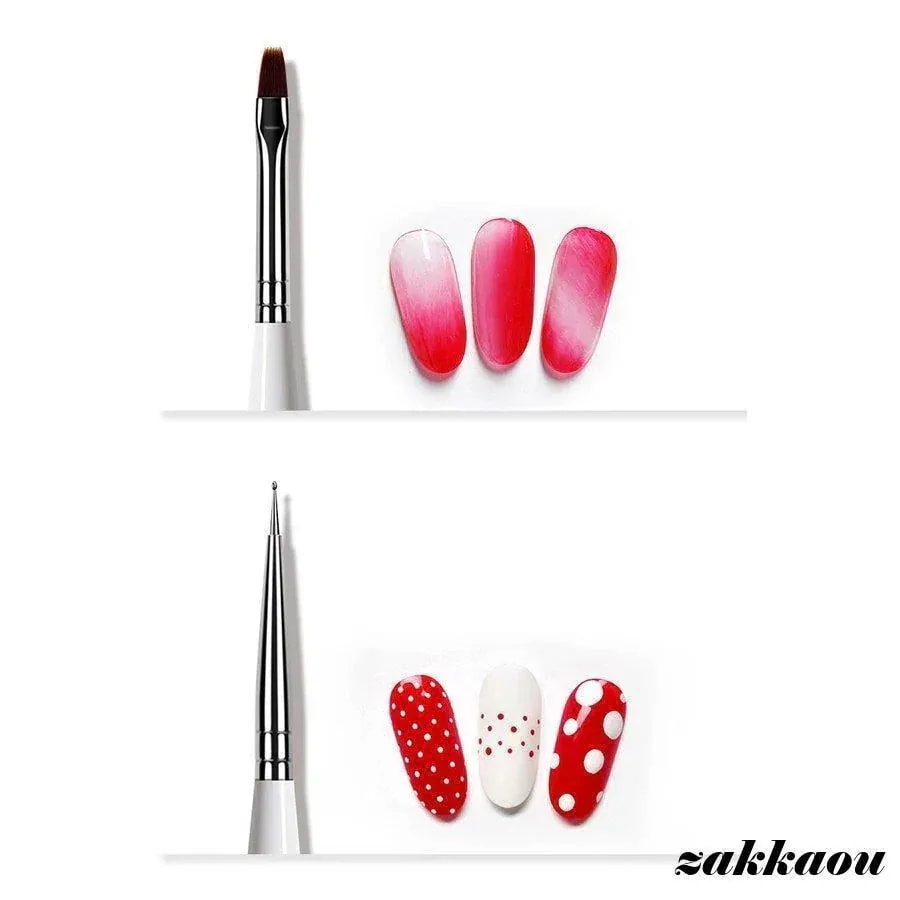 大好評登場 ネイルブラシセット ジェルネイル ネイルアート セルフネイル筆