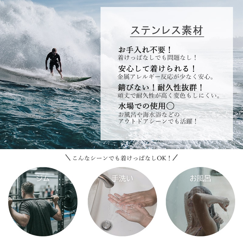 ステンレス スカルとハンマーのネックレス [n1090]