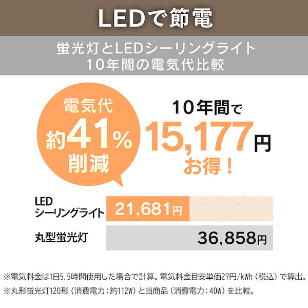 Qoo10] シーリングライト LED 8畳 調光 お