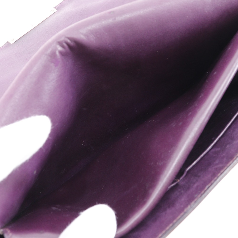 ファコ ヴィンテージ クラッチバッグ ボックスカーフ ボルドー I レディース 中古品 ファコ ヴィンテージ クラッチバッグ ボックスカーフ ボルドー I レディース 中古品