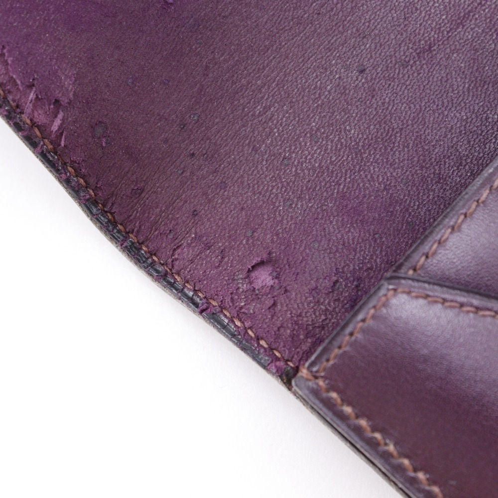 ファコ ヴィンテージ クラッチバッグ ボックスカーフ ボルドー I レディース 中古品 ファコ ヴィンテージ クラッチバッグ ボックスカーフ ボルドー I レディース 中古品