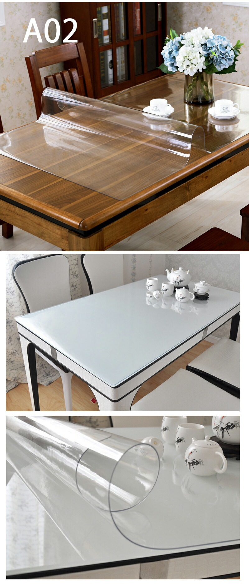 透明 テーブルマット 90×140cm 90×150cm 90×160cm 100×160cm PVCガラス 防水 滑り止め すべり止め 長方形 クリア PVC製 花柄 1.2mm厚 2m 透明 テーブルマット 90×140cm 90×150cm 90×160cm 100×160cm PVCガラス 防水 滑り止め すべり止め 長方形 クリア PVC製 花柄 1.2mm厚 2m