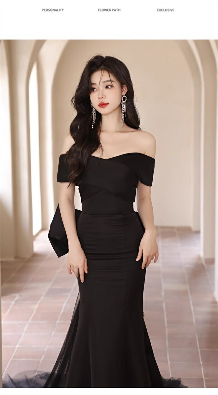 パーティードレス マーメイドライン 結婚式 ウェディングドレス ロングドレス カラードレス オフショルダー 黒 高級感 演奏会 姫系風 前撮り ウェディング撮影 きれいめ 二次会 披露宴 発表会 舞台 パーティードレス マーメイドライン 結婚式 ウェディングドレス ロングドレス カラードレス オフショルダー 黒 高級感 演奏会 姫系風 前撮り ウェディング撮影 きれいめ 二次会 披露宴 発表会 舞台
