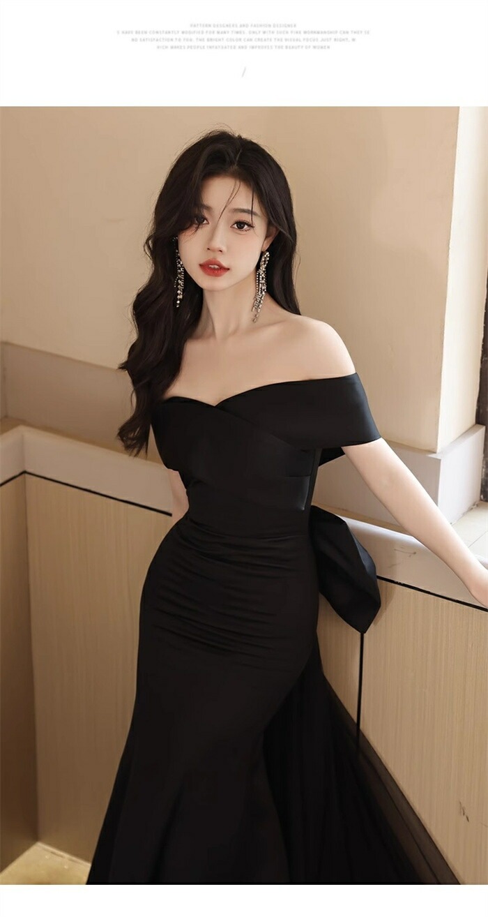 パーティードレス マーメイドライン 結婚式 ウェディングドレス ロングドレス カラードレス オフショルダー 黒 高級感 演奏会 姫系風 前撮り ウェディング撮影 きれいめ 二次会 披露宴 発表会 舞台 パーティードレス マーメイドライン 結婚式 ウェディングドレス ロングドレス カラードレス オフショルダー 黒 高級感 演奏会 姫系風 前撮り ウェディング撮影 きれいめ 二次会 披露宴 発表会 舞台