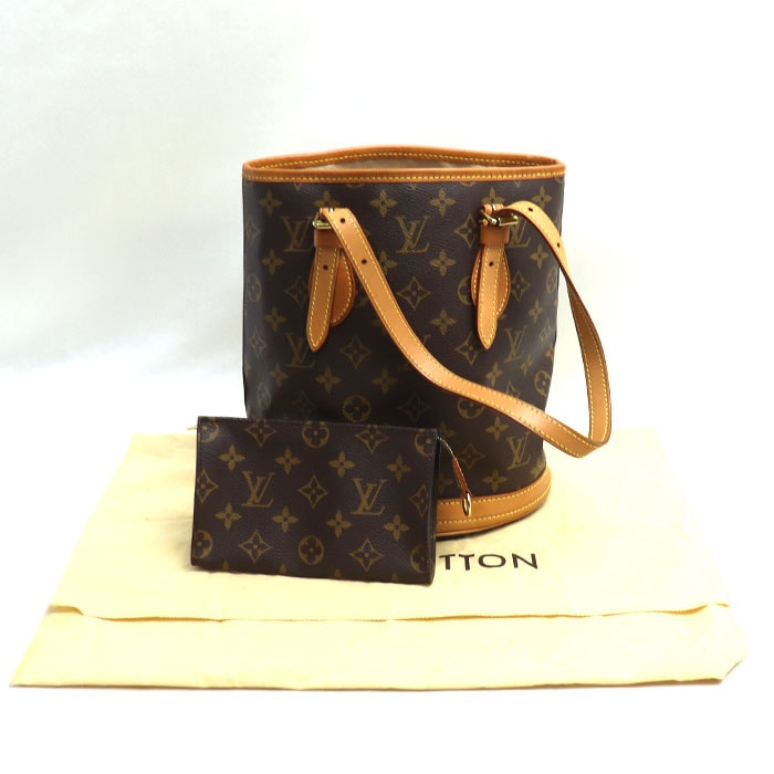 ルイヴィトン M95316 バケットPM モノグラム ショルダー トートバッグ