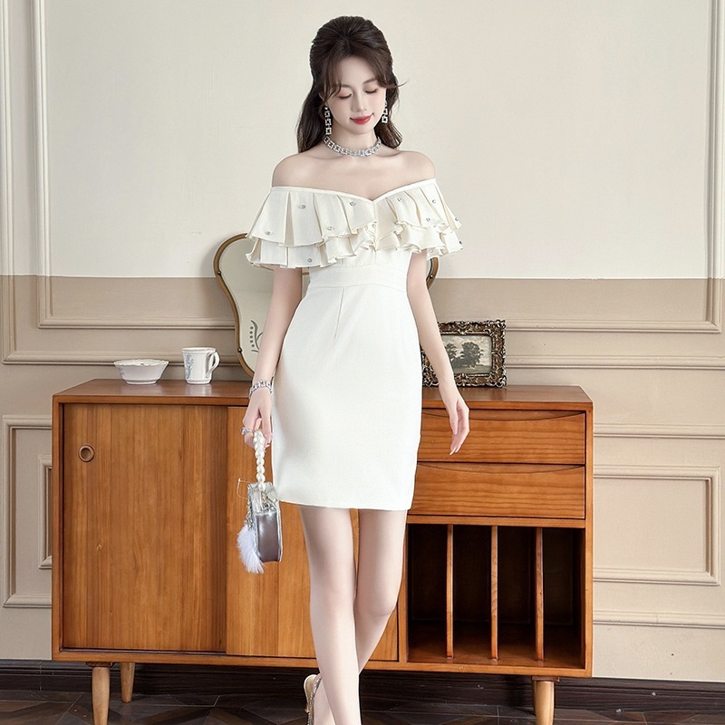 JY.上品 2024夏新品 フリル 2WAY ショートワンピース オフショルダー 誕生日 ドレス パーティー キャバ 大人 同窓会 披露宴 卒業式 結婚式 演奏会 ウェディング 二次会 メガ割 JY.上品 2024夏新品 フリル 2WAY ショートワンピース オフショルダー 誕生日 ドレス パーティー キャバ 大人 同窓会 披露宴 卒業式 結婚式 演奏会 ウェディング 二次会 メガ割