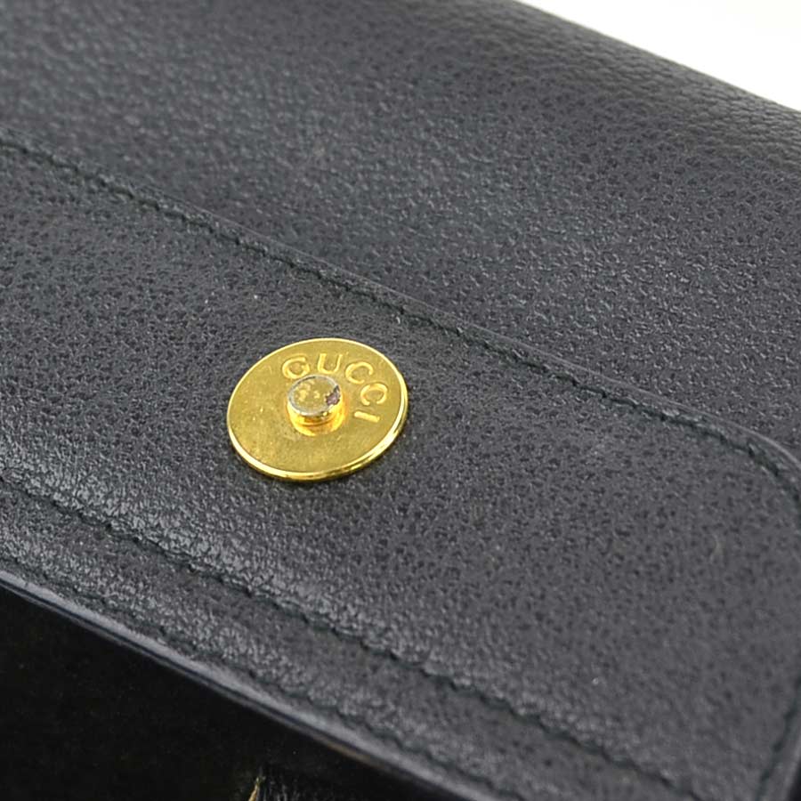 グッチ GUCCI ハンドバッグ バンブー スエード ブラック レディース e59214a