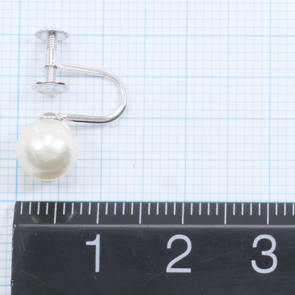 K14 14金 WG ホワイトゴールド イヤリング パール 総重量約2.0g ジュエリー 中古 K14 14金 WG ホワイトゴールド イヤリング パール 総重量約2.0g ジュエリー 中古