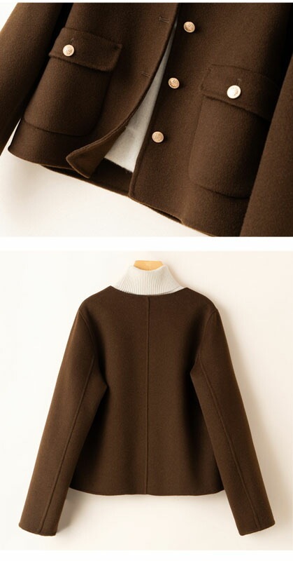 レディース コート ウール コート 無地 ショートジャケット アウター カシミヤ 暖かさ 高級感 前撮り ファッション 秋冬 秋物 シンプル オフィス 20代30代40代50代 着痩せ レディース フ レディース コート ウール コート 無地 ショートジャケット アウター カシミヤ 暖かさ 高級感 前撮り ファッション 秋冬 秋物 シンプル オフィス 20代30代40代50代 着痩せ レディース フ