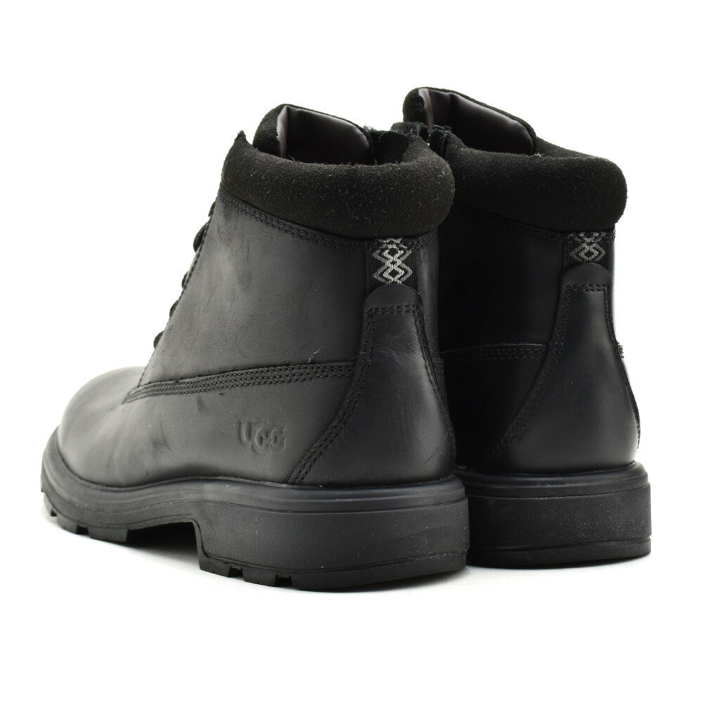 アグ ビルトモア メンズ エンジニアブーツ ミッド ブーツ マウンテンブーツ サイドジップ プレイントゥ ブラック ブラウン UGG【1121005】