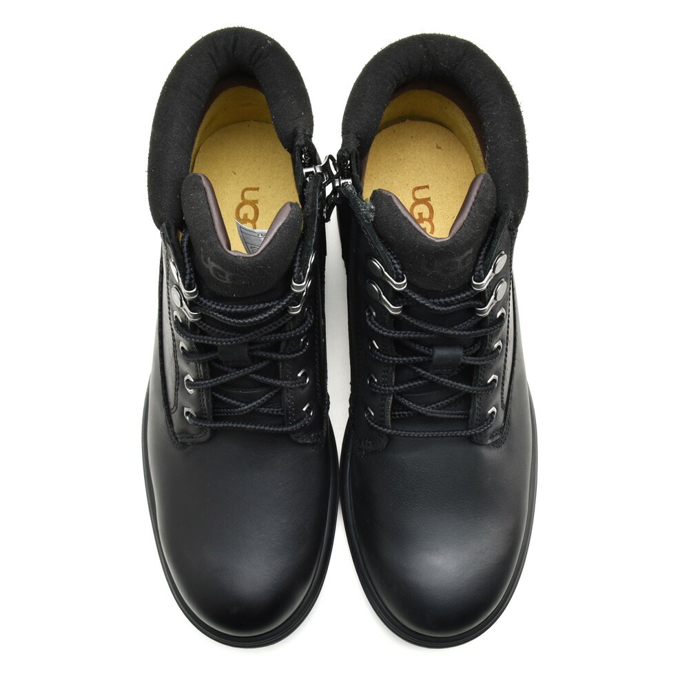 アグ ビルトモア メンズ エンジニアブーツ ミッド ブーツ マウンテンブーツ サイドジップ プレイントゥ ブラック ブラウン UGG【1121005】