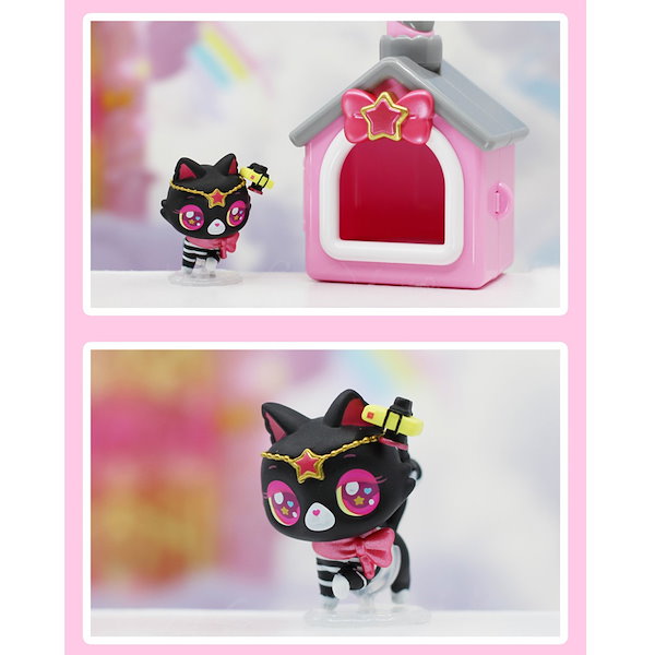 韓国　ウィッシュキャット　フィギュア　猫 48223c3bf92e2be54d9218eb0f6a6b