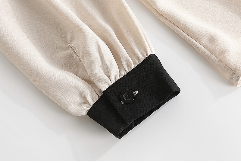 【セットアップ】ジーンズ＋バイカラーシャツ ツーピース a305