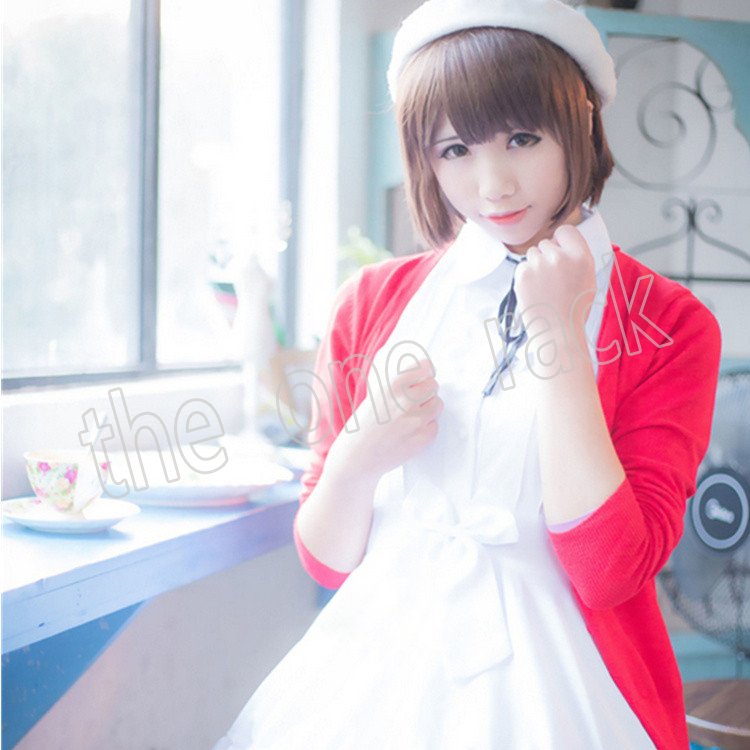 冴えない彼女の育てかた 風 加藤恵 ワンピース コスプレ 衣装 コスチューム 変装cosplay ハ