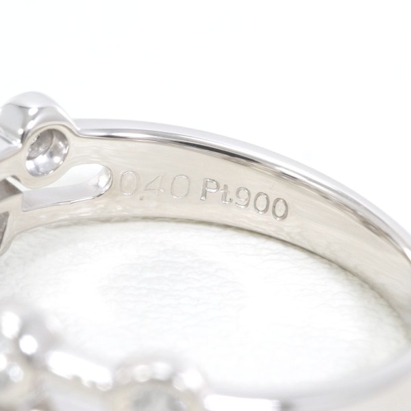 PT900 プラチナ リング 指輪 13号 ダイヤ 0.40 総重量約5.9g