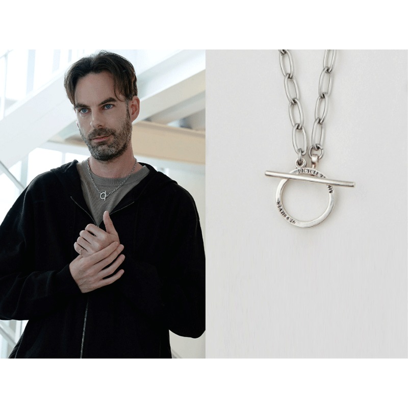 [チョンウンジ着用] BT トグルバーネックレス 02/韓国ファッション/韓国ファッションスタイル/韓国ストリートファッション/SNSで人気/韓国の人気ブランド