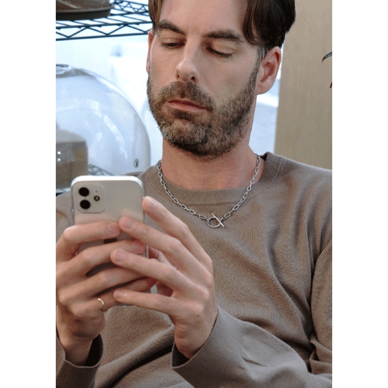 [チョンウンジ着用] BT トグルバーネックレス 02/韓国ファッション/韓国ファッションスタイル/韓国ストリートファッション/SNSで人気/韓国の人気ブランド