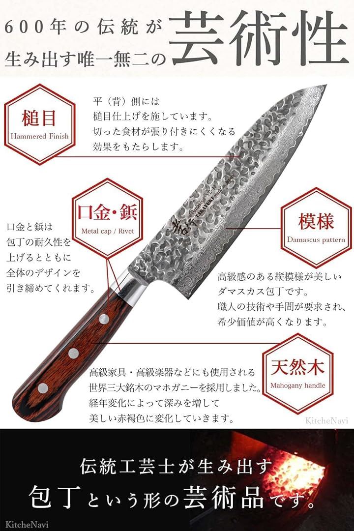 堺孝行 プロの料理人が愛用するブランド ダマスカス ペティナイフ 120mm 果物ナイフ フルーツナイフ V金10号 vg10 万能包丁(ダークブラウン, ペティナイフ 120mm)