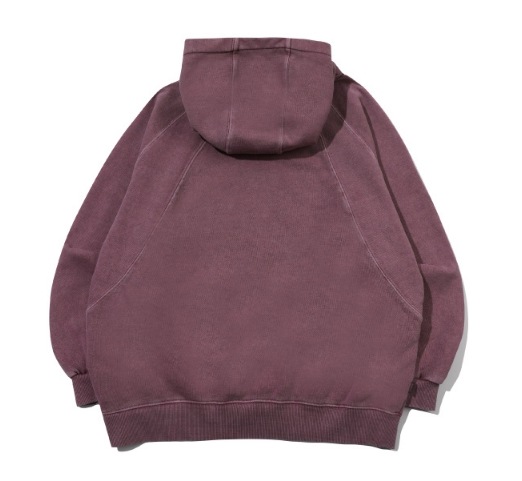 【CPGN STUDIO】 Restriction Pigment Snap Hoodie