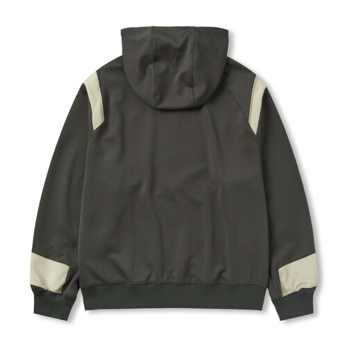 NERDY 公式正規品 トップスurved line hoodie track top NERDY 公式正規品 トップスurved line hoodie track top