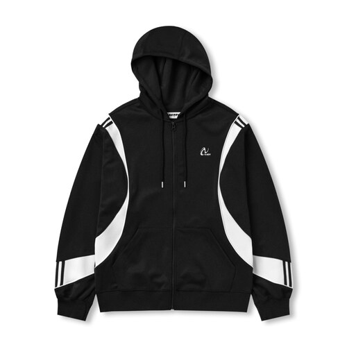 NERDY 公式正規品 トップスurved line hoodie track top NERDY 公式正規品 トップスurved line hoodie track top