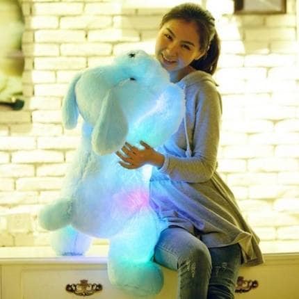 【2枚購入で1oo円OFF】七色 光る 抱き枕 犬 夜光 ぬいぐるみ オモチャ 誕生日プレゼント 女子 【2枚購入で1oo円OFF】七色 光る 抱き枕 犬 夜光 ぬいぐるみ オモチャ 誕生日プレゼント 女子